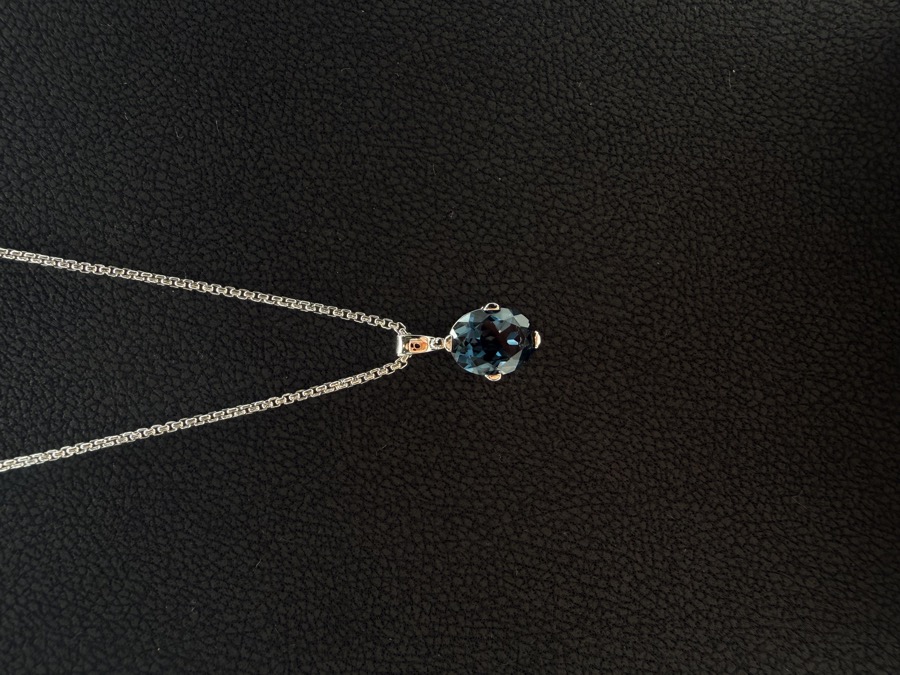 Fritsch Sterling Anhänger Silber 925 mit London Blue Topas