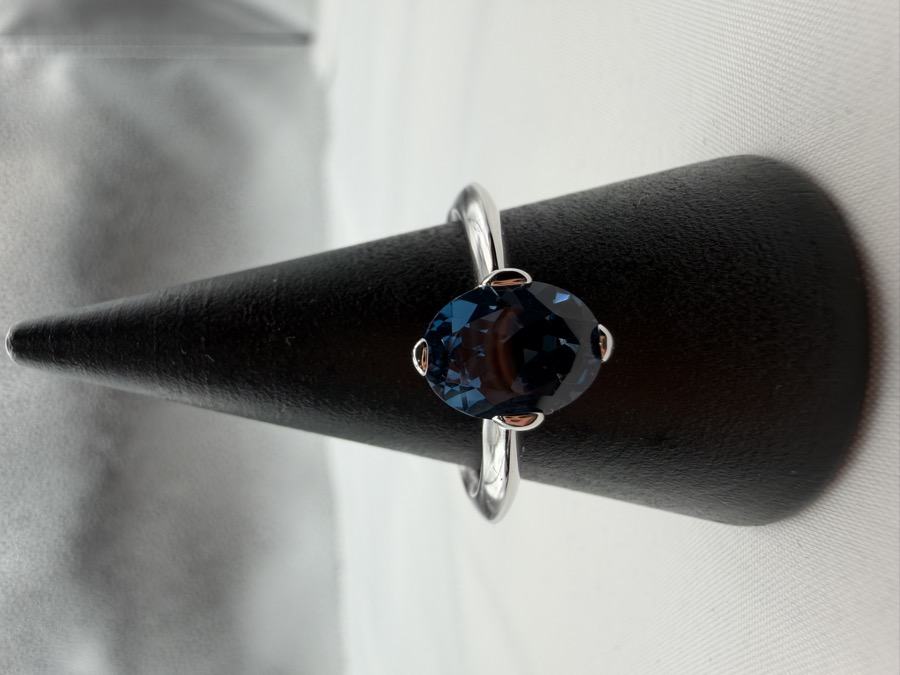 Fritsch Sterling Ring Silber 925 mit London Blue Topas