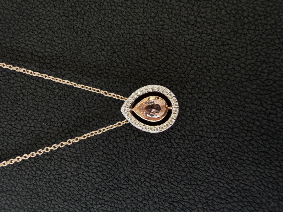 Viventy Halskette 925 Silber mit Siamite und Zirkonia